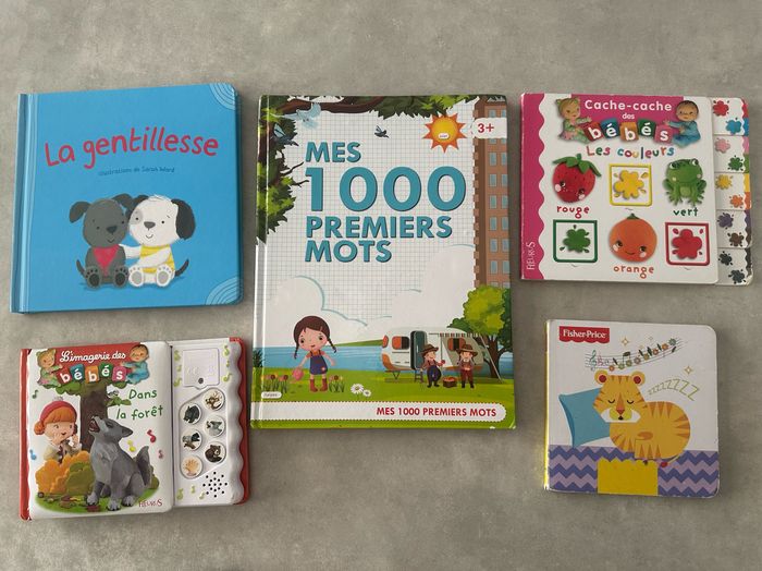 Lot de 5 livres pour petits