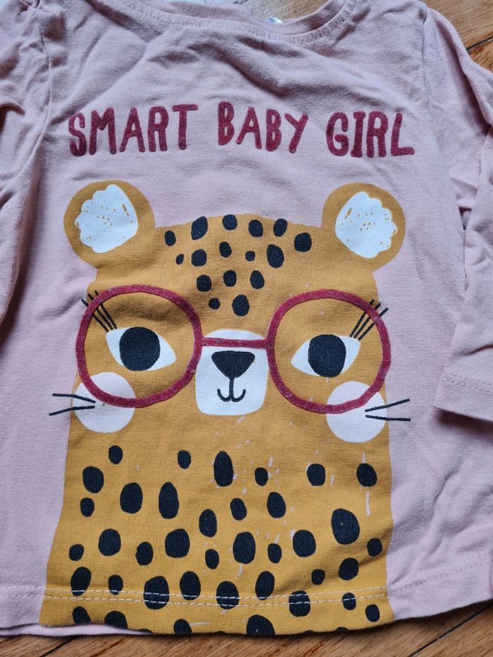 Tee-shirt Manche longue fille 9 mois orchestra - photo numéro 2