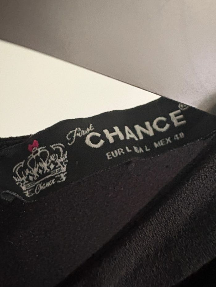 Combinaison pantalon fluide noir vintage L - photo numéro 9