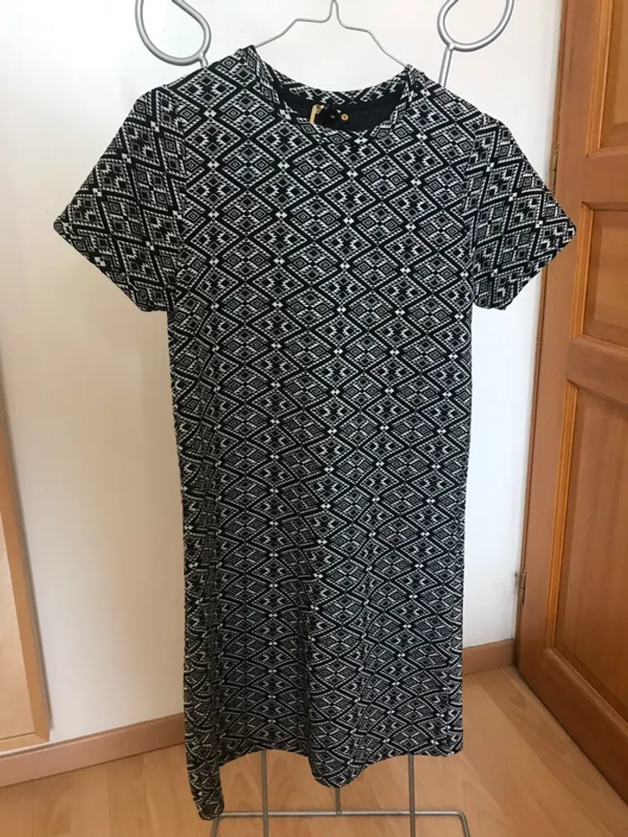 Robe motif losange