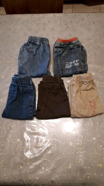 Lot de 5 pantalons