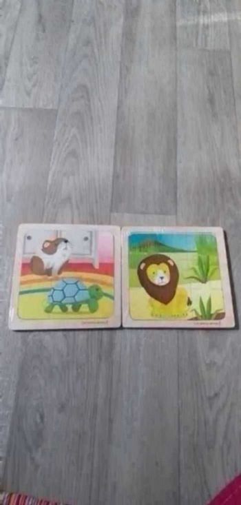 Puzzle en bois les petits génies