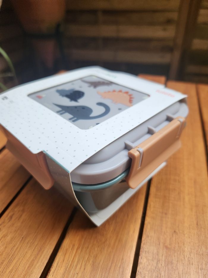 boite a lunch dinosaure - photo numéro 2