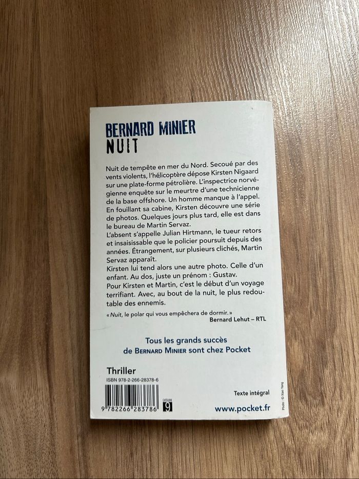 Livre de Bernard Minier «Nuit» Pocket - photo numéro 4