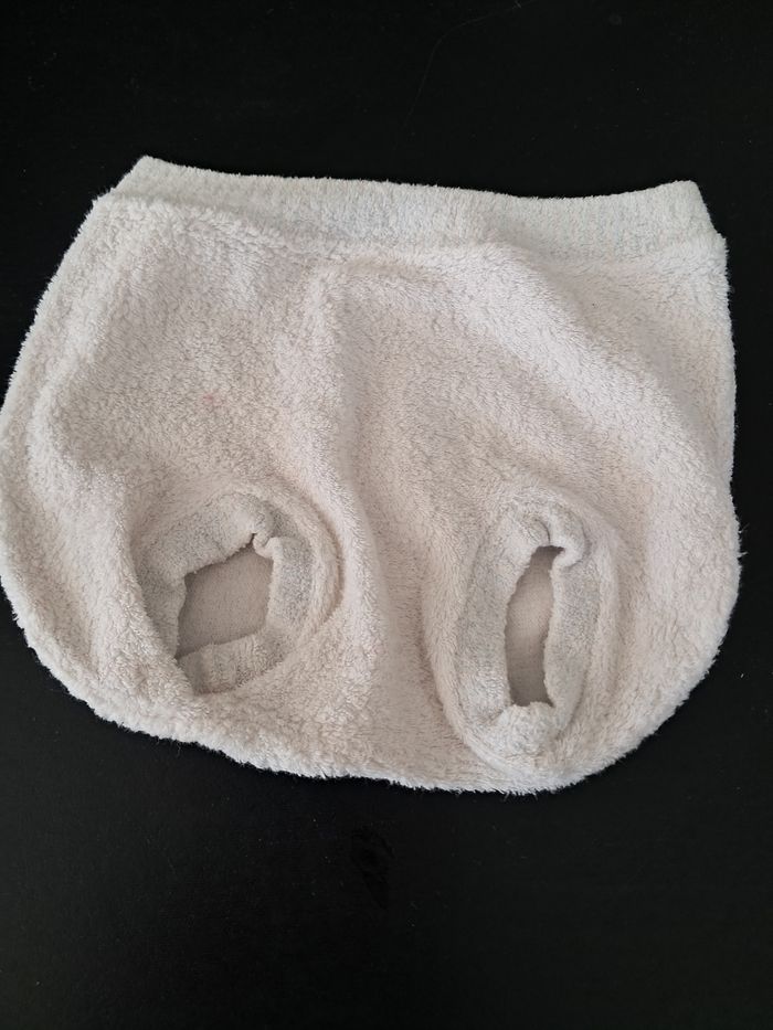 Cache couche/ culotte éponge t 3mois