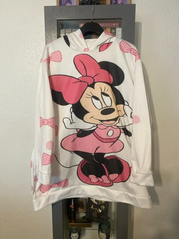 superbe sweat à capuche Minnie 5xl