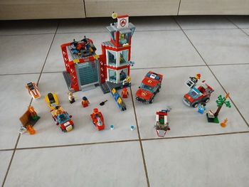 Lego caserne pompier