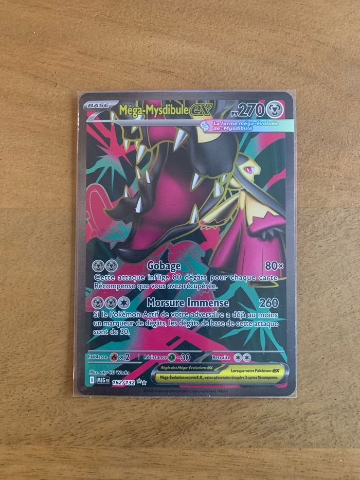 Carte Pokemon Mega-Mysdibule EX 162/132