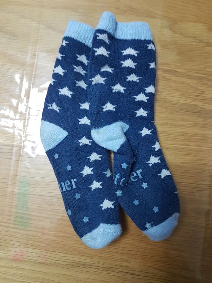Chaussettes épaisses, antidérapante 23-26