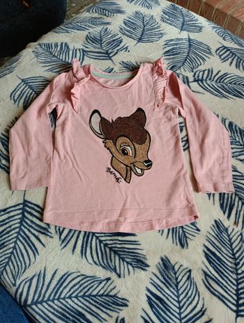Tee-shirt manches longues bambi