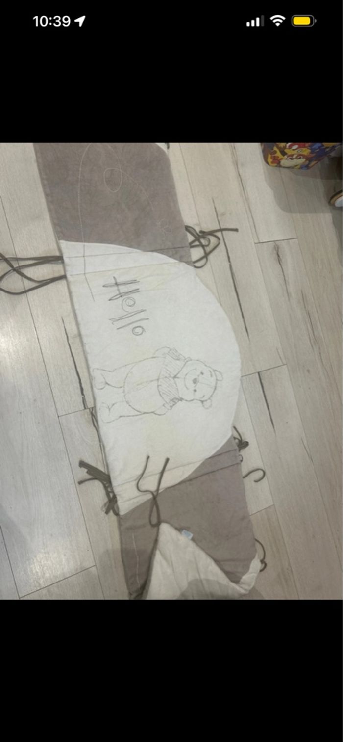 Tour de lit Winnie l’ourson