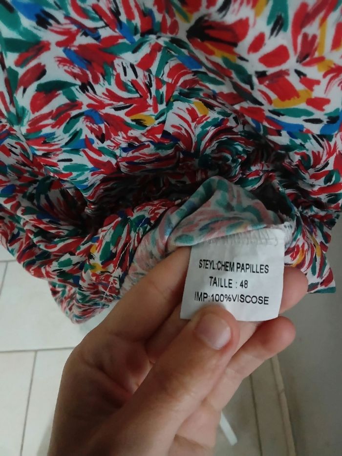 Blouse manche courte formul taille 48 - photo numéro 6