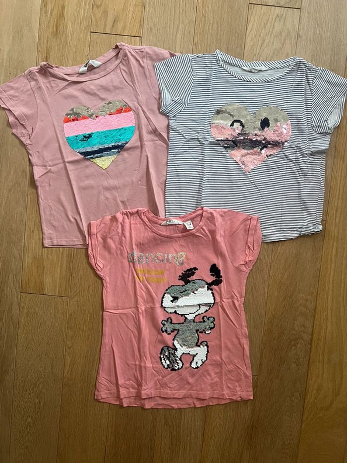 Vend lot de 9 vêtements fille H&M taille 8/9 ans très bon état - photo numéro 4