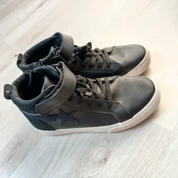 Basket IKKS en cuir