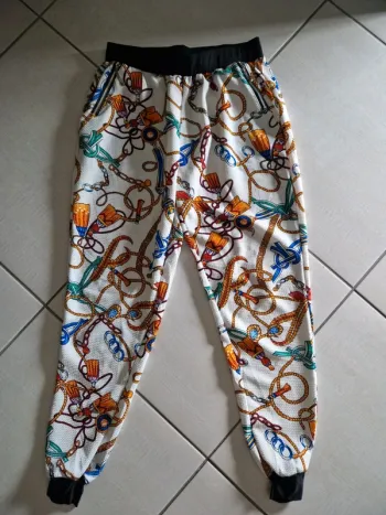 Pantalon bariolé