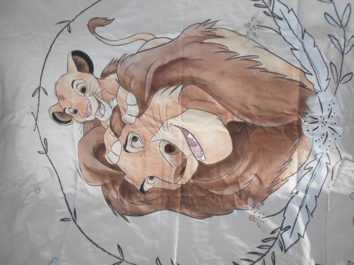 Parure housse de couette + taie Le Roi Lion (Disney) - photo numéro 2