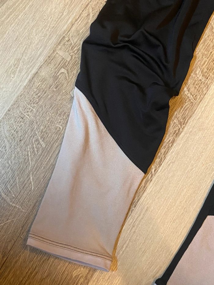 legging de sport, noir et rose - photo numéro 2