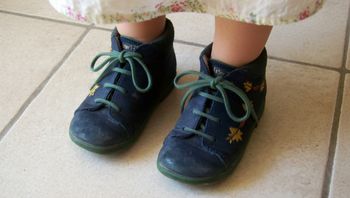 chaussure montante marine Taille 21 Aster (occasion)