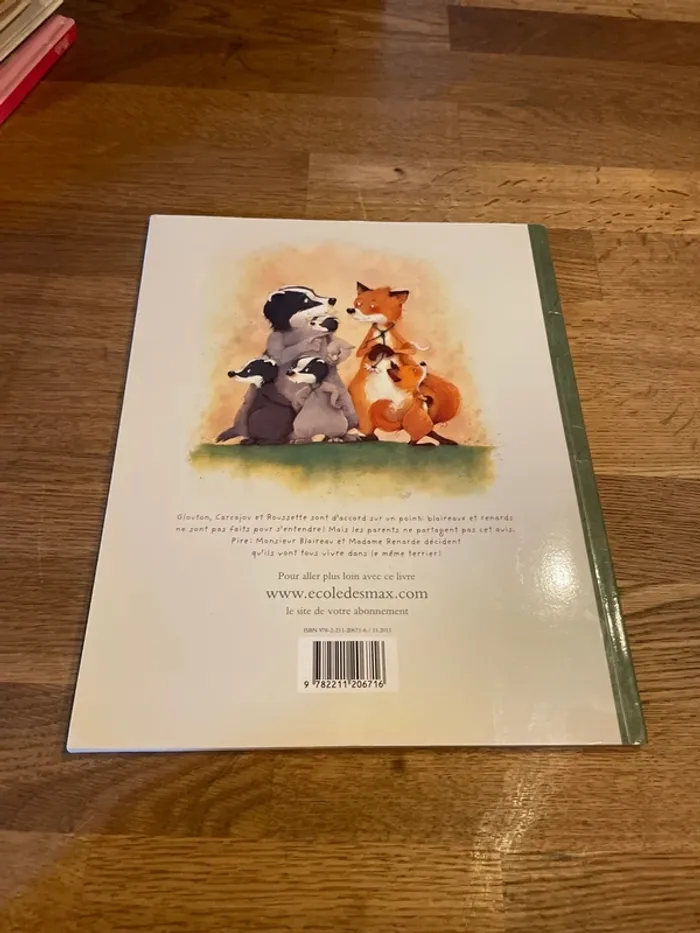 Livre L’école des Max Monsieur Blaireau et Madame Renarde 1- La rencontre - photo numéro 3
