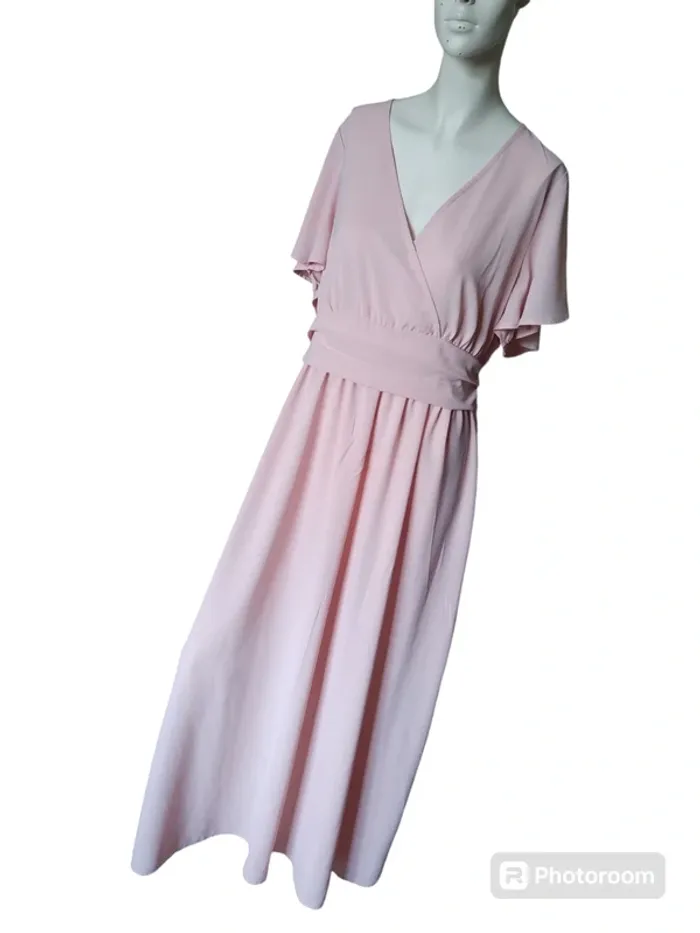 Robe dress gown wedding mariage demoiselle d'honneur longue