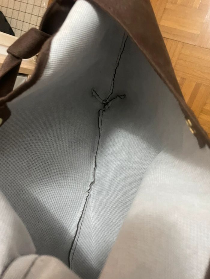 Sac Fourre-Tout marron Vintage, sac neuf - photo numéro 18