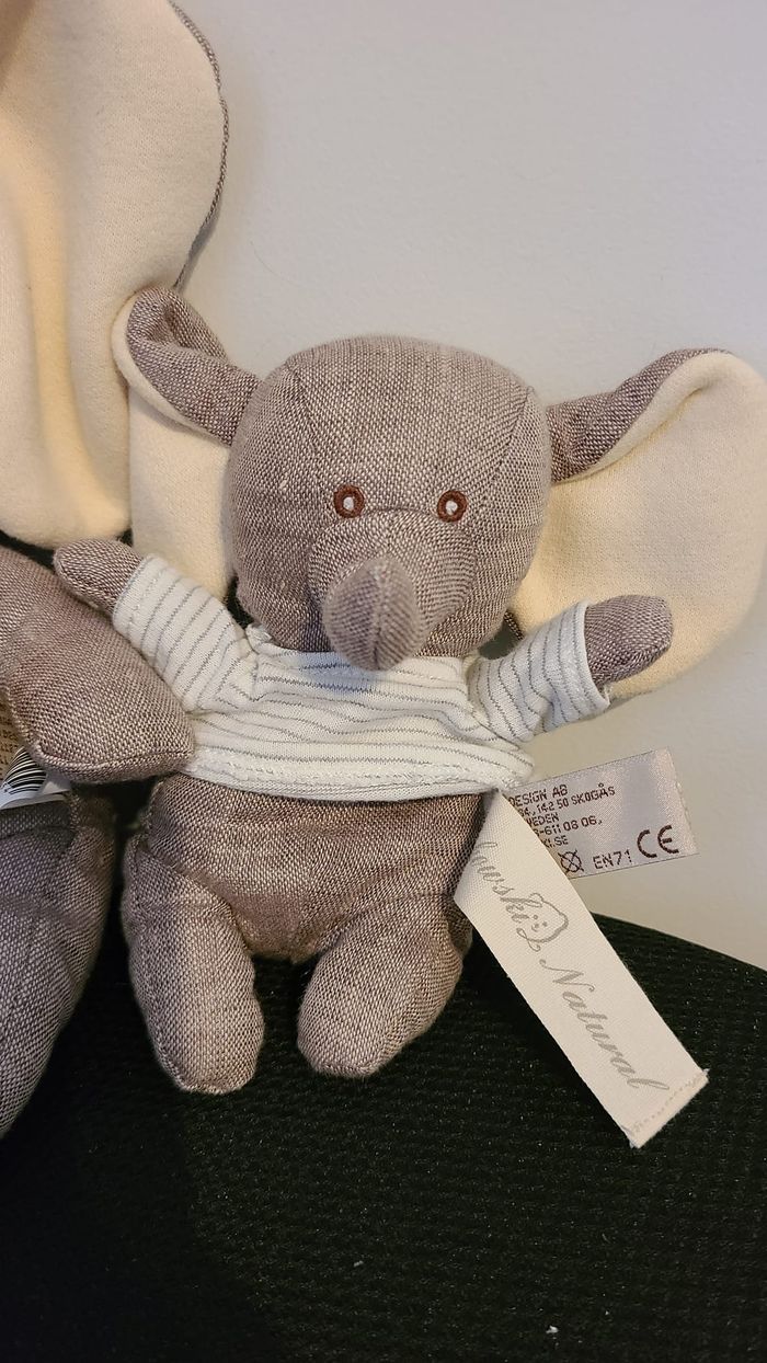 doudou éléphant - photo numéro 2