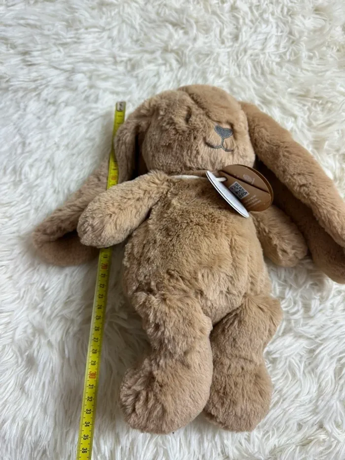 Peluche lapin beige OB design - photo numéro 5