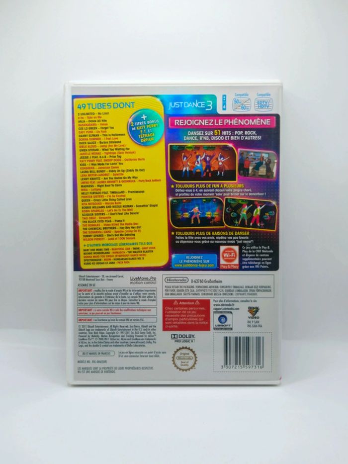 Nintendo Wii # Just Dance 3 édition spéciale # - photo numéro 2