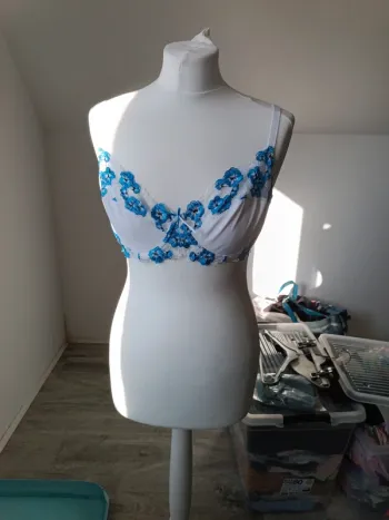 Soutien-gorge bleu Leclerc 95C