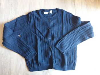 Gilet GAP 6-7 ans marine comme neuf