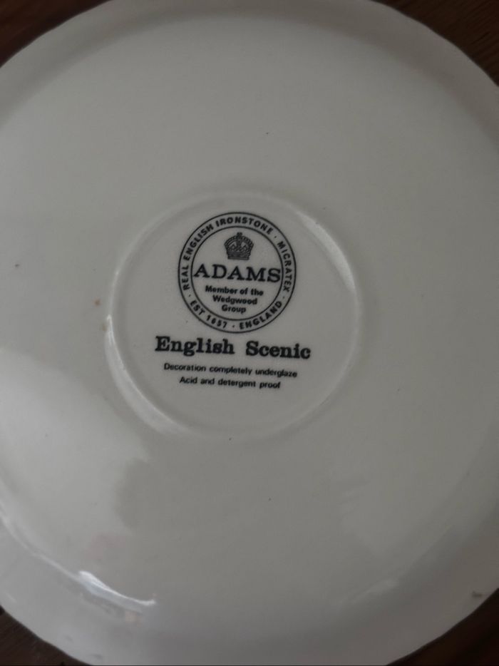 Vide poche soucoupe anglais Adams English Scenic - photo numéro 4