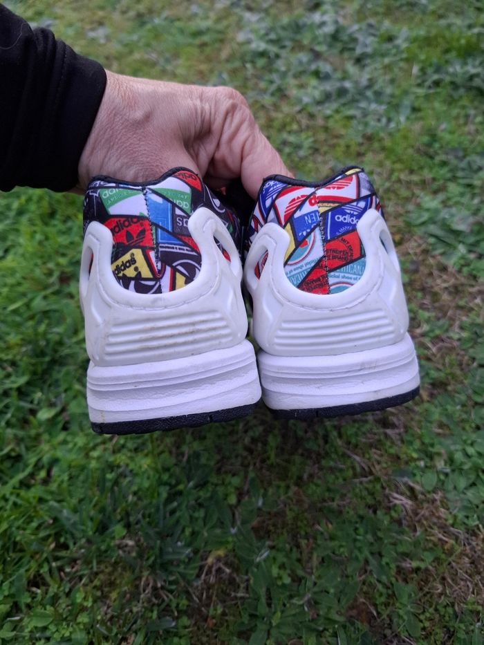 Baskets Adidas colorées Torsion  ZX PLUS - photo numéro 6