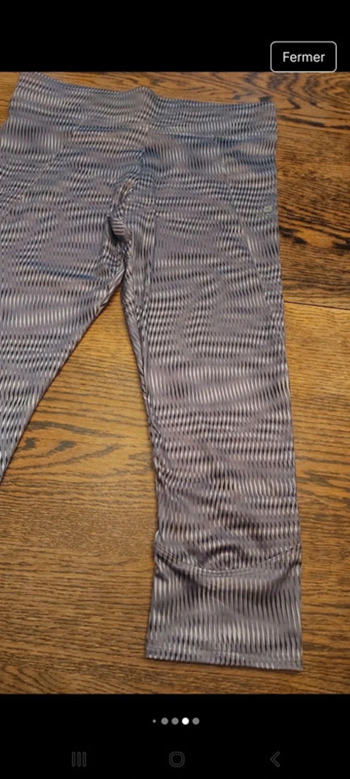 Legging Domyos Decathlon eu 42 gris/blanc - photo numéro 15