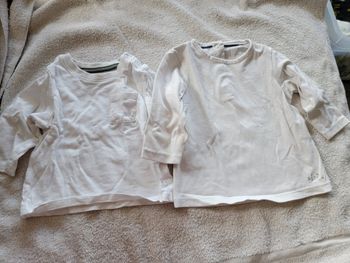 Lot de 4 tee-shirts manches longues 3 mois garçon