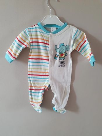 Pyjama 1 mois coton