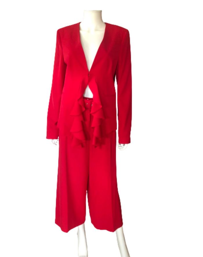 Veste rouge à manches - photo numéro 2