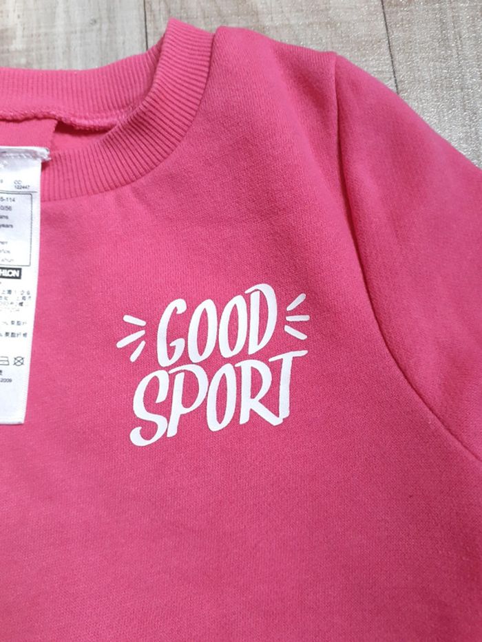 Sweat fille rose 5 ans - photo numéro 6