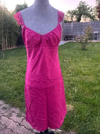 Robe été fushia