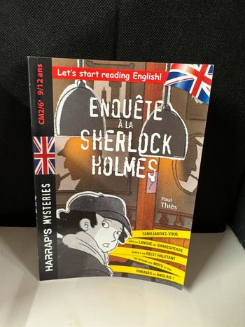 Livre Enquête à Sherlock Holmes
