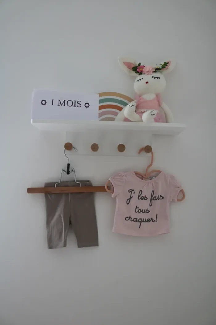 Ensemble été haut Petit Kimbaloo et legging sans marque 1 mois