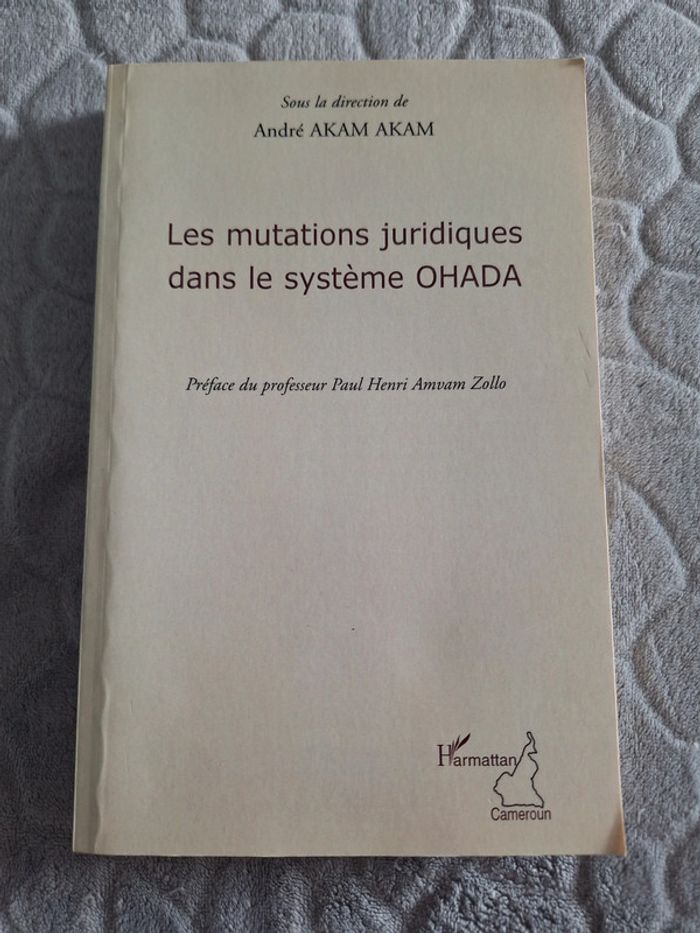 Livre - Les mutations juridiques dans le système Ohada