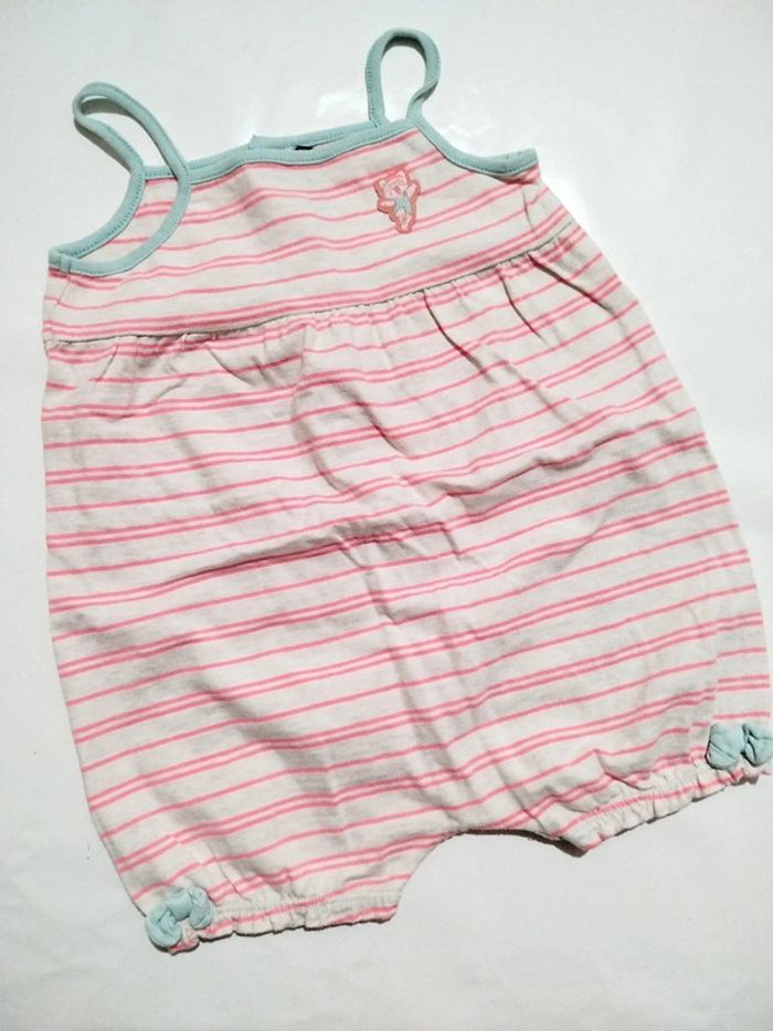 Combishort grenouillère barboteuse bombers Sergent Major 18 mois fille saison été