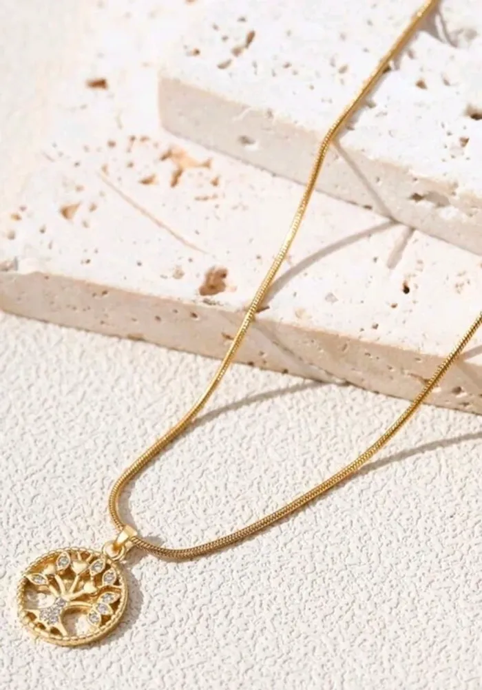 Collier arbre de vie acier