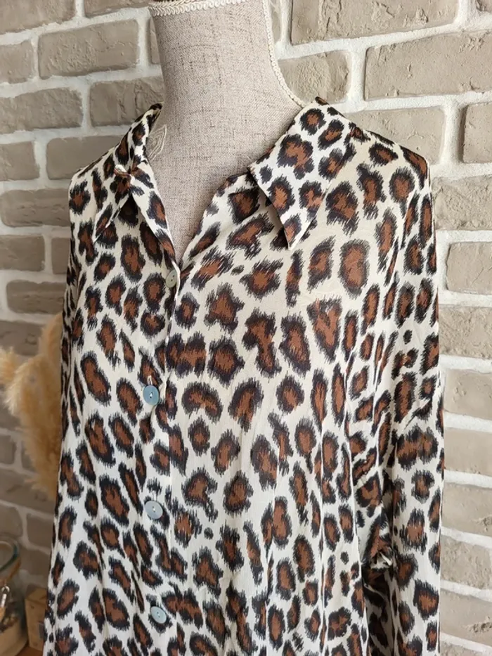 Chemise imprimée léopard - Affinités d'Armand Thiery - photo numéro 6