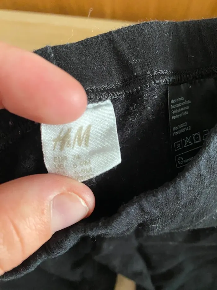 Pantalon jean legging bleu noir jacadi Paris 12 mois 74 cm beige fille bébé - photo numéro 5