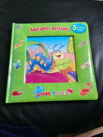 Livre puzzle adorables bestioles
