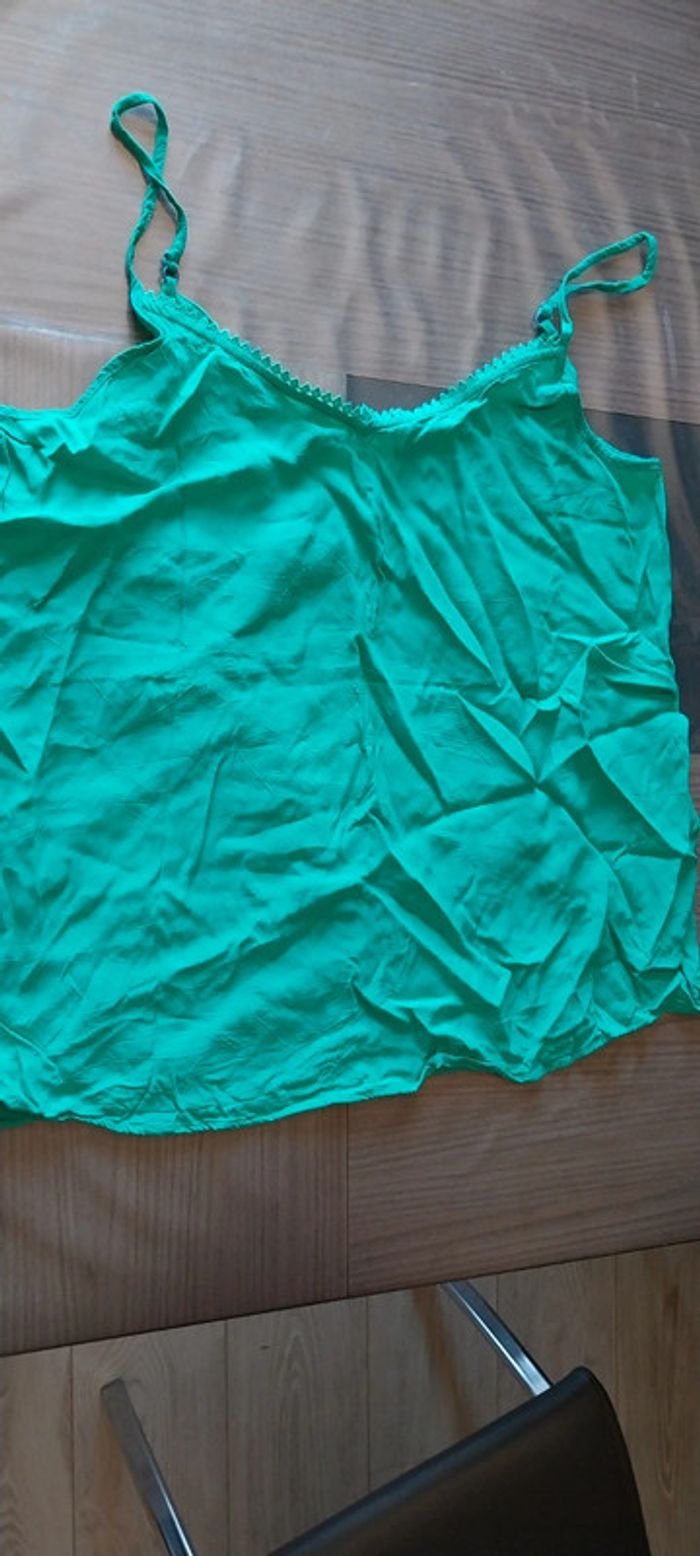 Débardeur Promod couleur verte
