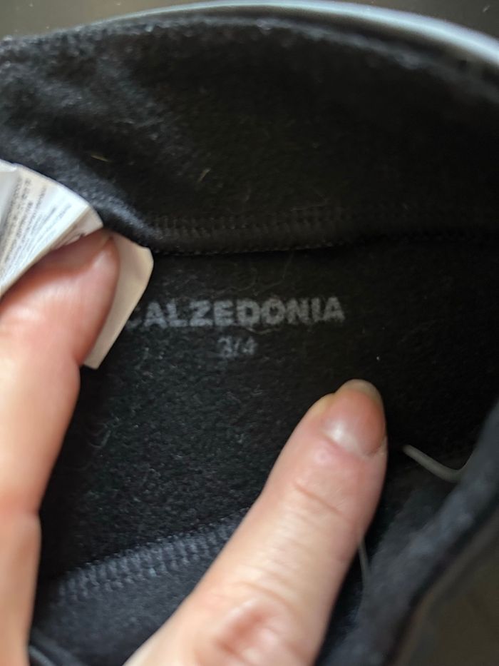 Legging thermique calzedonia effet cuir 4 ans - photo numéro 2