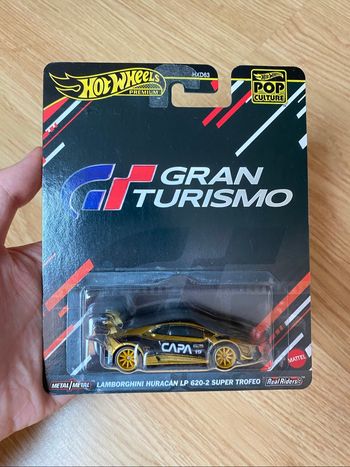Hot Wheels  | Pop Culture  | Gran Tourismo | Lamborghini Hurcán LP 620-2 Super Trofeo | - | HXD63 - JBL75