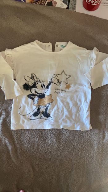 Tee shirt manches longues Minnie